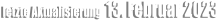 letzte Aktualisierung  13. Februar 2023