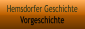 Hemsdorfer Geschichte Vorgeschichte