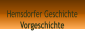 Hemsdorfer Geschichte Vorgeschichte