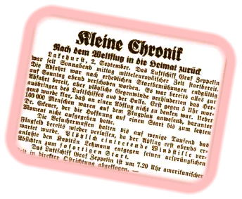 Meldung vom 03.September 1929 in der Volksstimme
