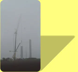Ein weiters Segment wird hochgezogen