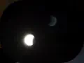 Mondfinsternis am 27. Juli 2018. 00:05 Uhr, aufgenommen auf dem Hemsdorfer Scheibenberg