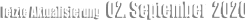 letzte Aktualisierung   02. September  2020