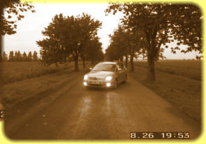 Die erste Fahrt auf Asphalt!