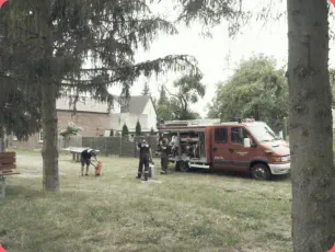 02.06.2018, Die Feuerwehr unterstützt das jährliche Kinderfest in Hemsdorf