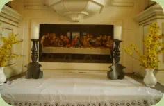 Das Altarbild in der Drackenstedter Kirche 2018