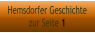 Hemsdorfer Geschichte zur Seite 1