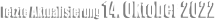 letzte Aktualisierung 14. Oktober 2022