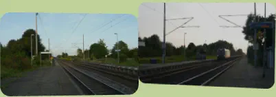 Am Bahnhof Ochtmersleben heute. Foto: 2017